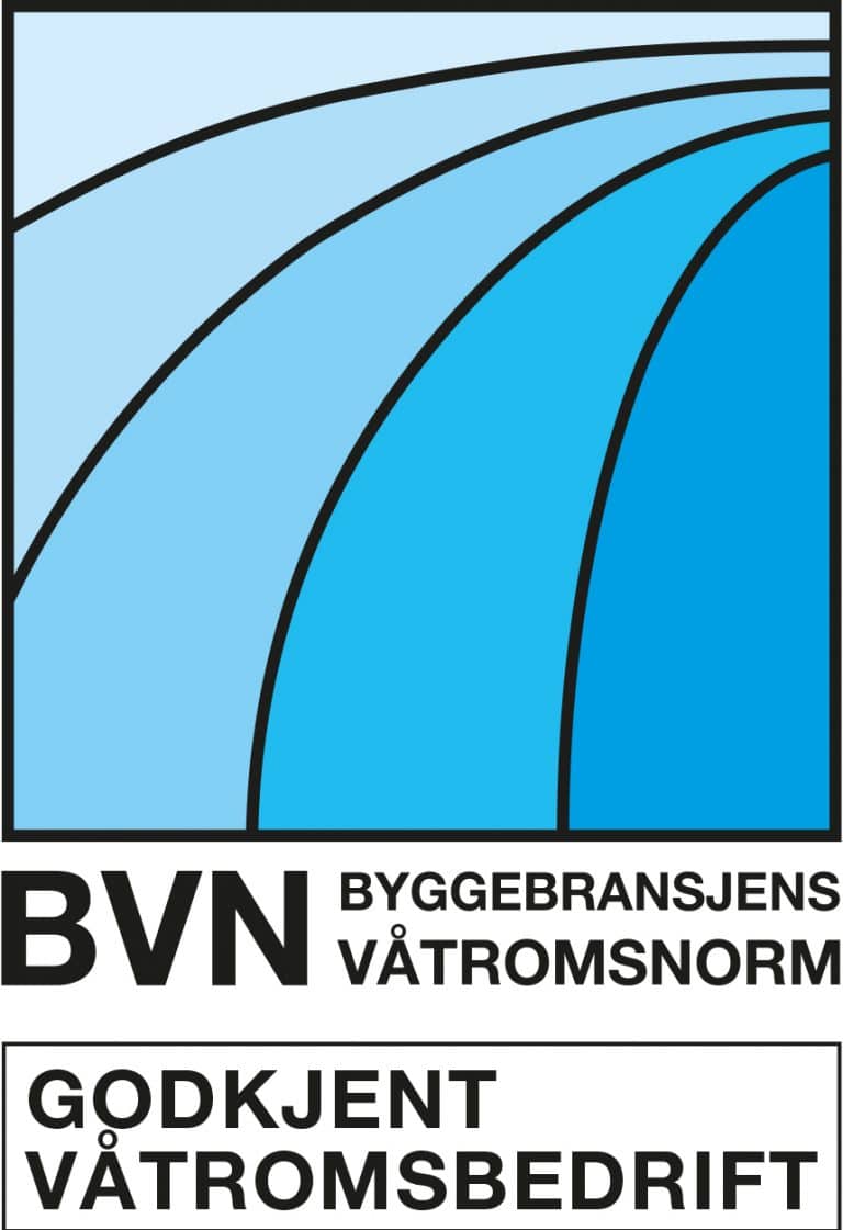 Byggebransjens Våtromsnorm logo